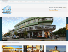 Tablet Screenshot of hotelmilton.com.ar